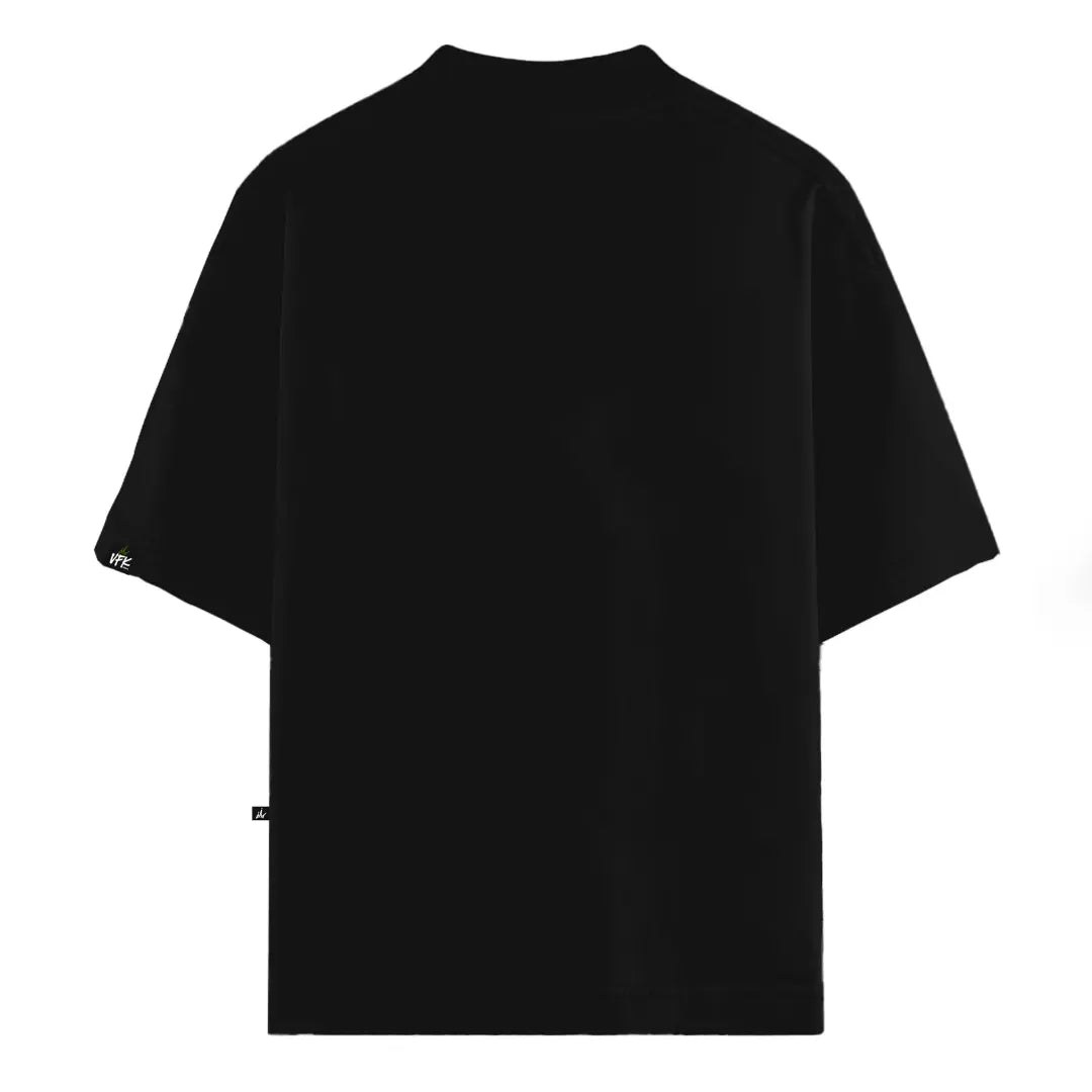 Camiseta Oversized VFK O Rei Pelé Preta