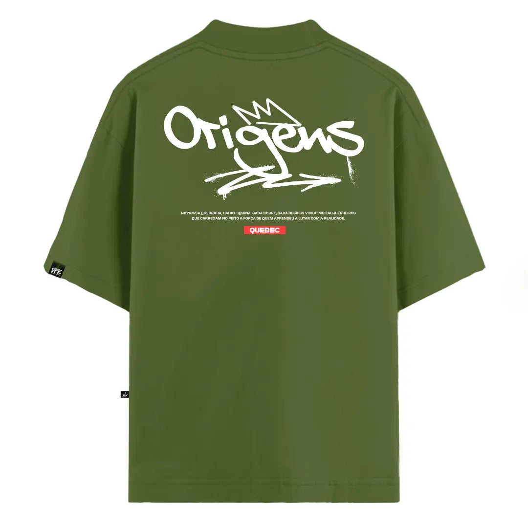 Camiseta Oversized Verde